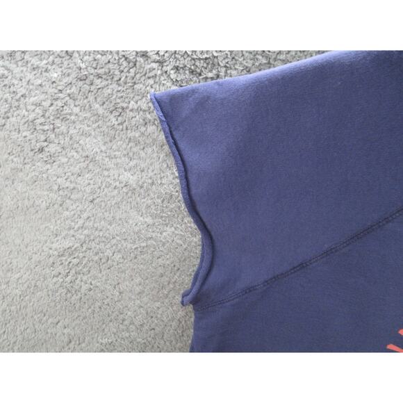 Ebbets Field Flannel (EFF) Phila Sphas Short Sleeve Sweatshirt Navy Size XXL - Picture 9 of 16